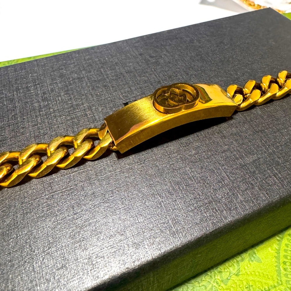 Men’s Gucci Style Stainless Bracelet